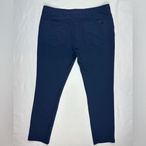 Public Rec Mens Workday Pants 40 x 32 Navy Stretch Tapered 5 Pocket C7